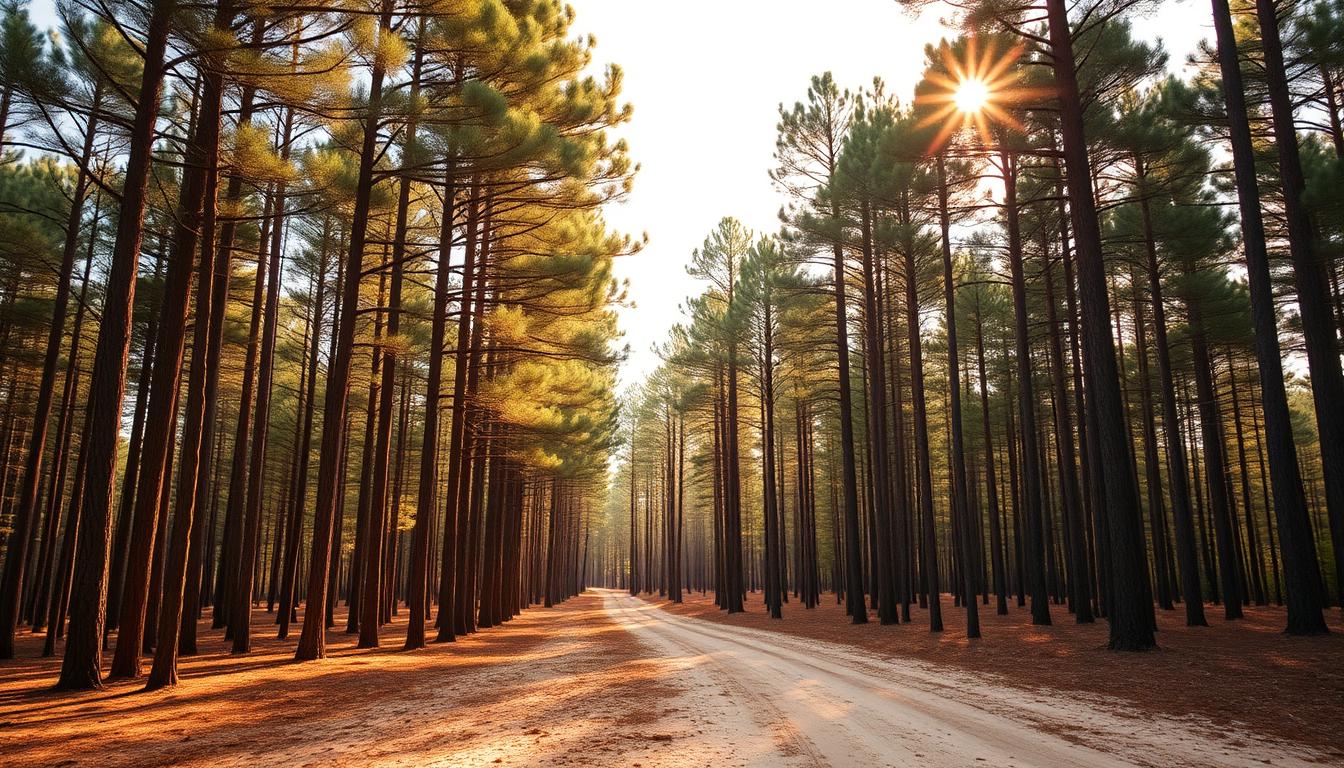 Pine forest land in Aiken County South Carolina