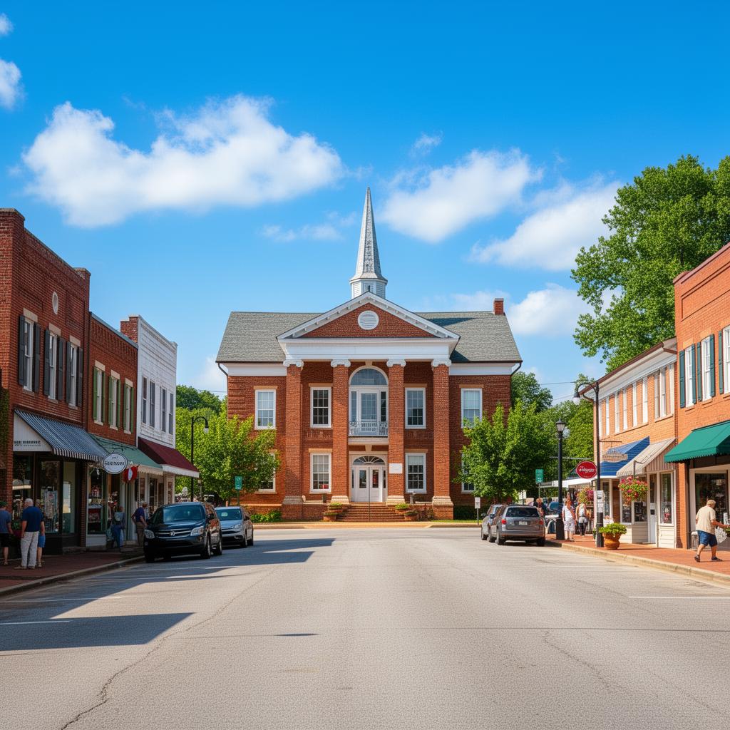 Downtown Taylorsville NC
