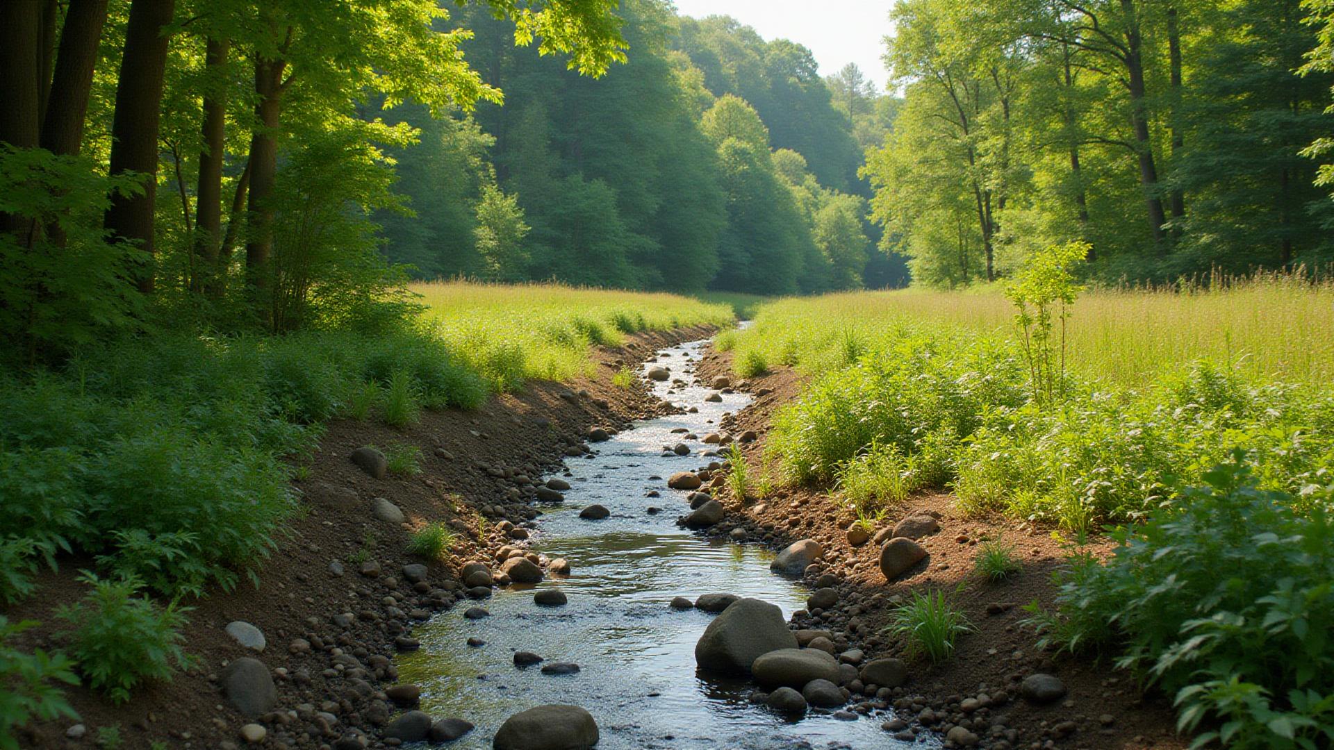 Vacant land with creek in Bedford County Tennessee