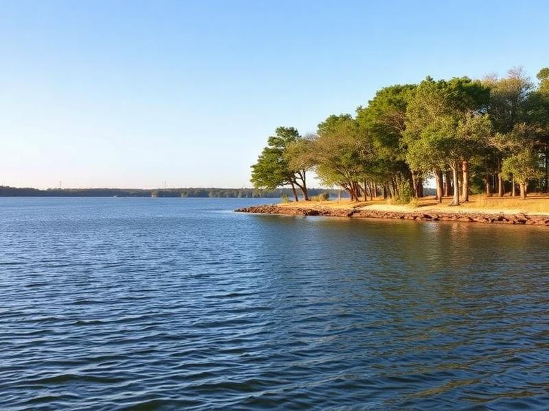 Belton Lake waterfront