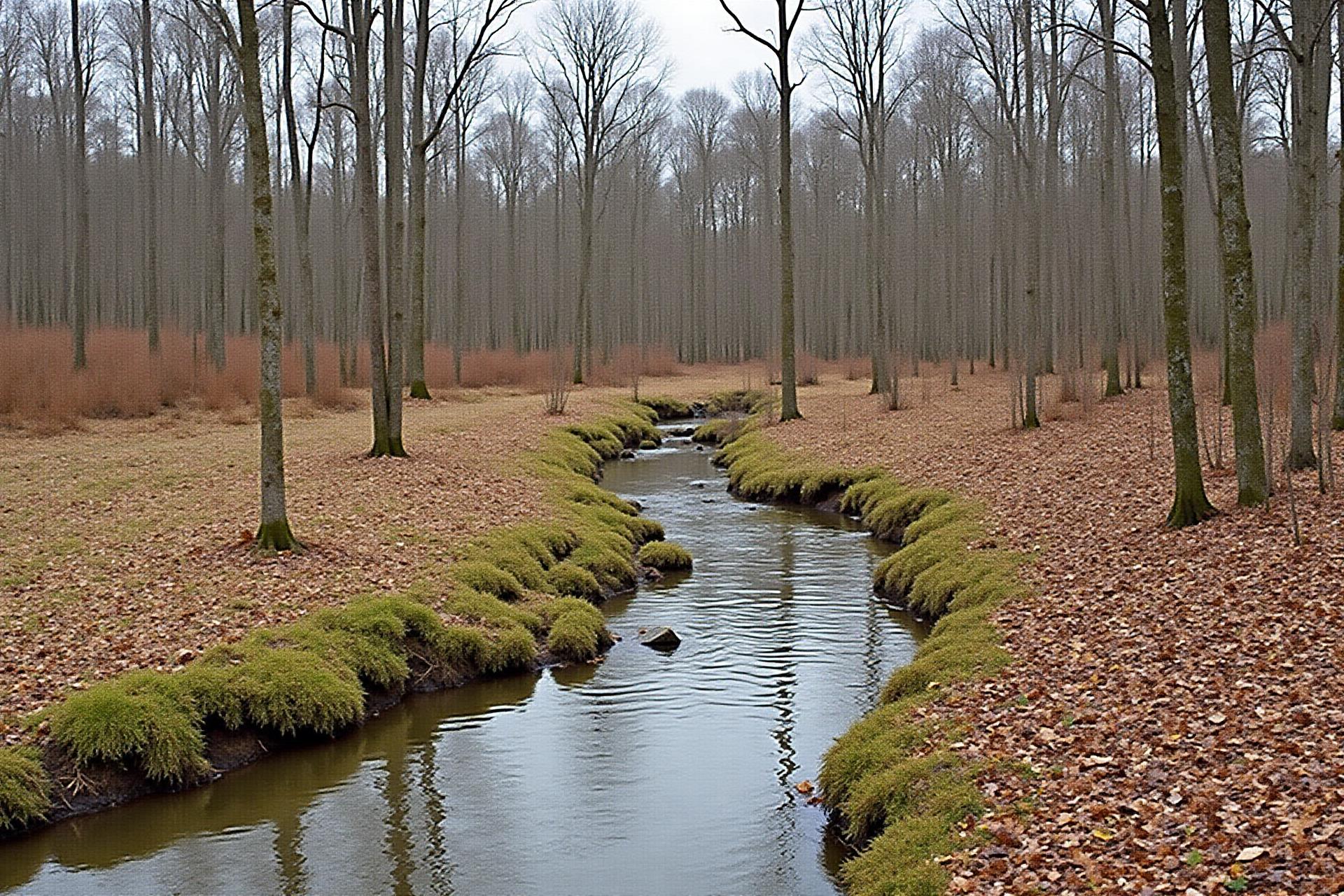 Wooded acreage with creek in Benton County Arkansas