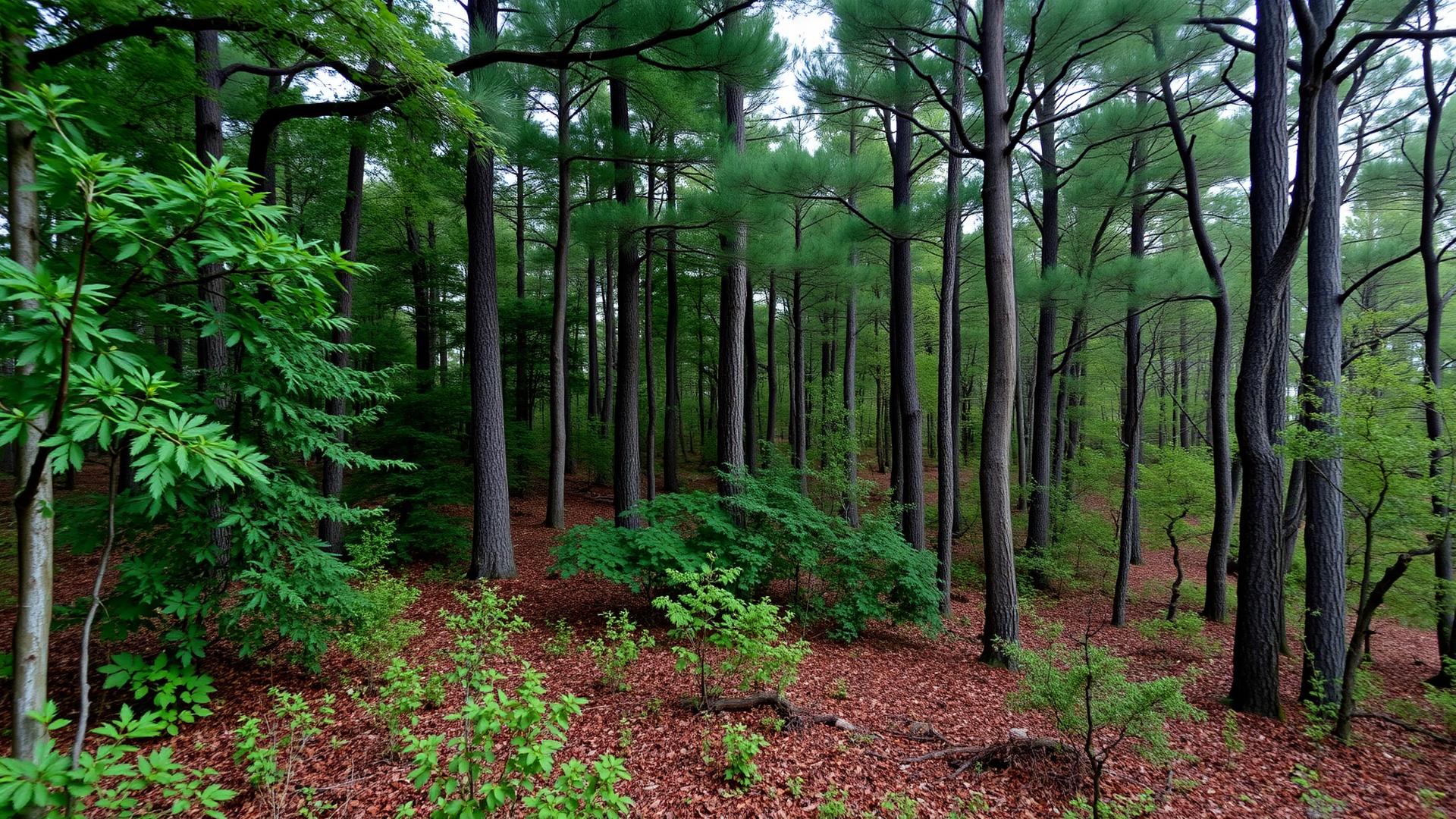 Wooded acreage in Calhoun County