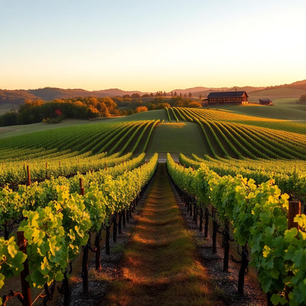 Yadkin Valley vineyard in Davie County