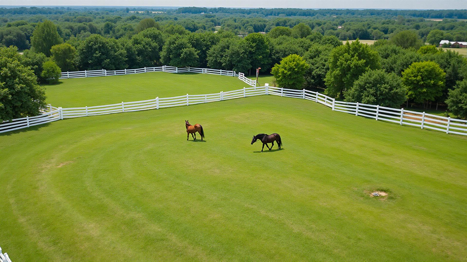 Horse pasture land in Denton County Texas