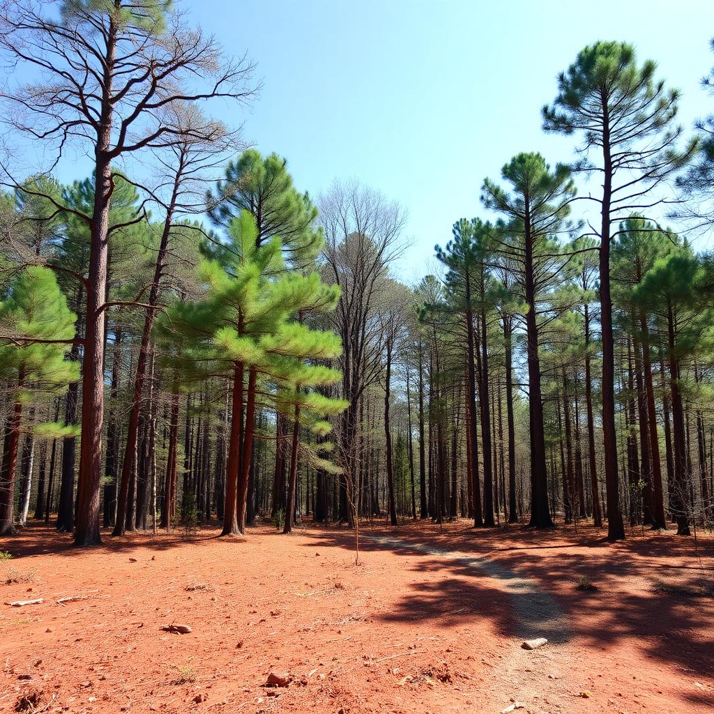 Wooded vacant land in Edgefield County SC