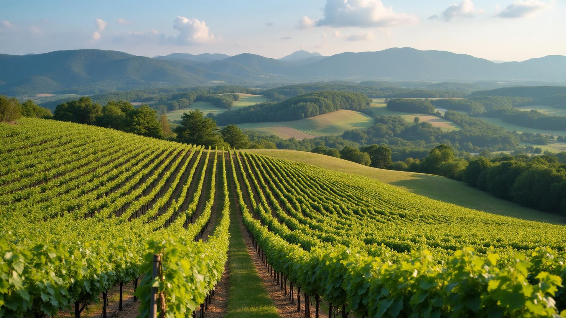 Vineyard land in Fauquier County wine country