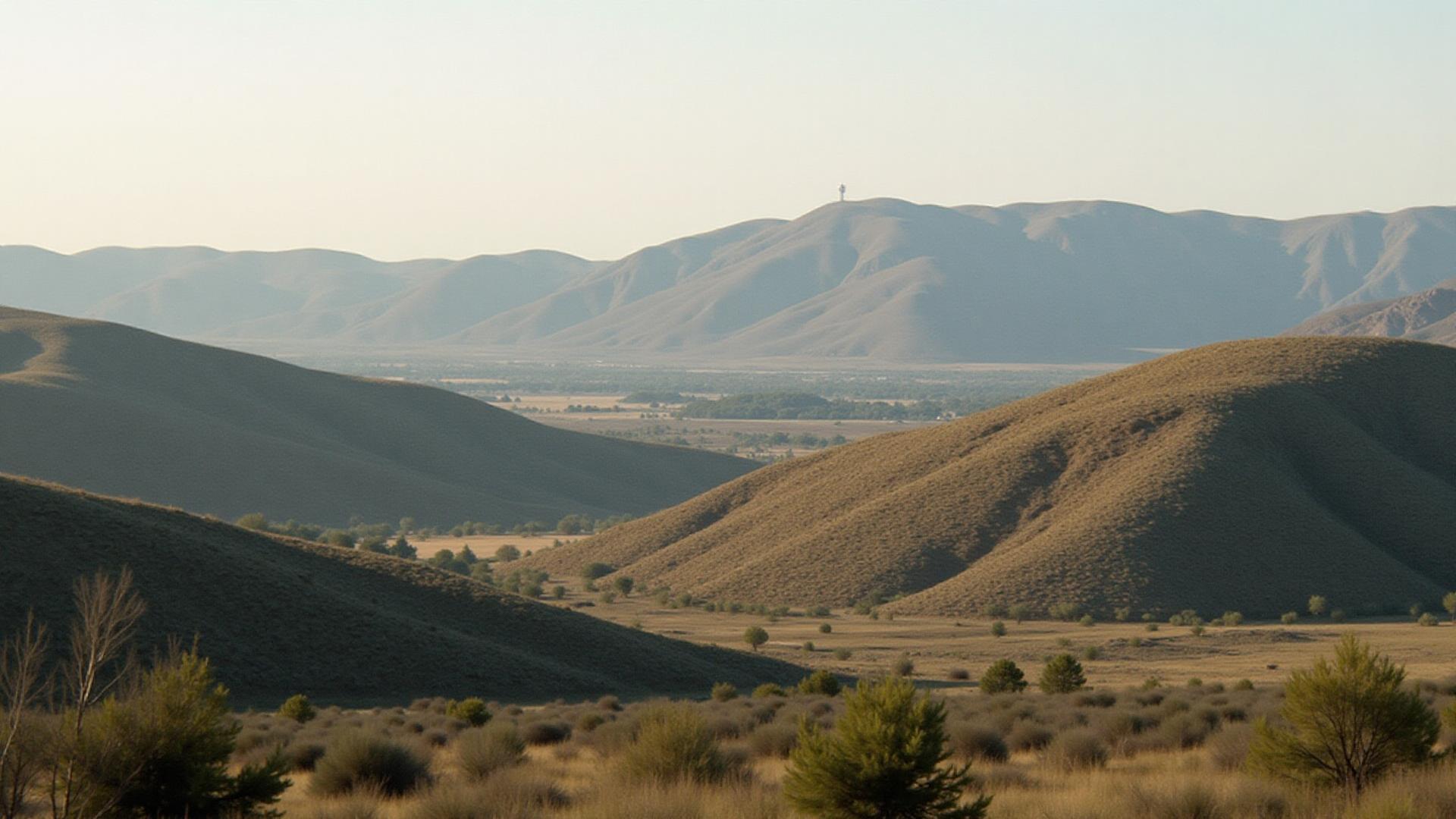 Vast federal public lands with rolling hills and open space
