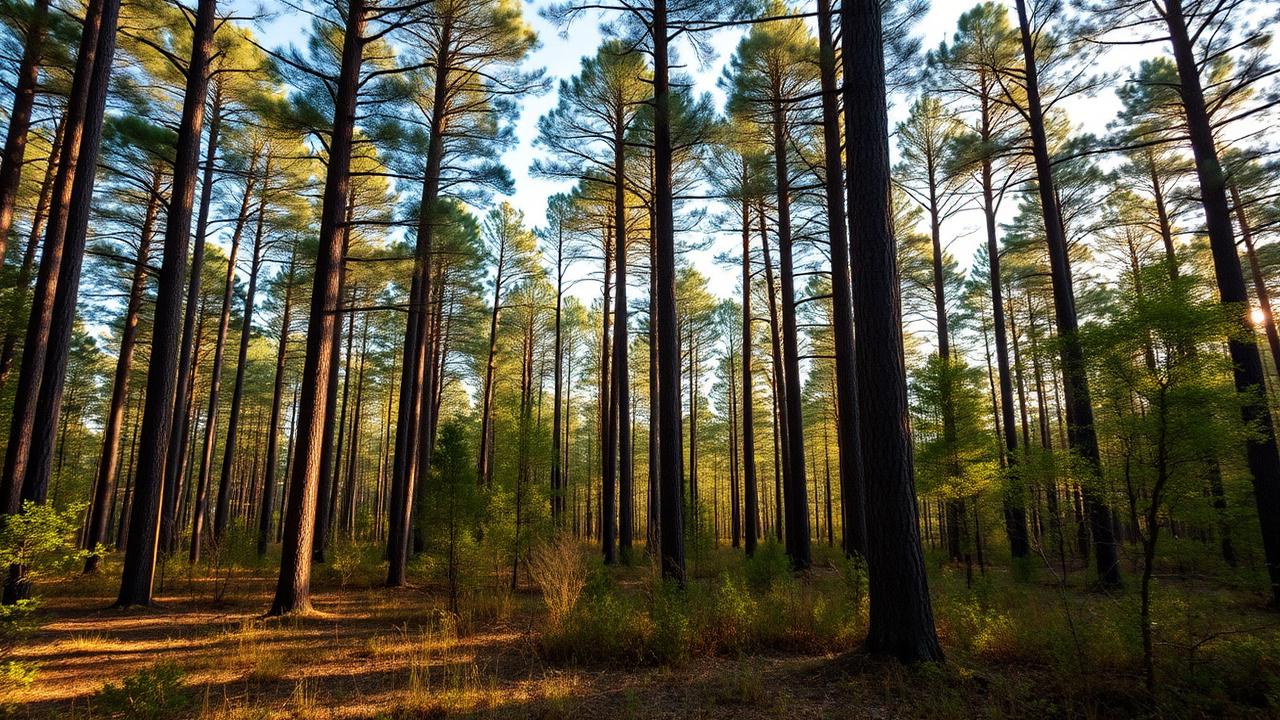 Wooded timberland property in Florence County South Carolina