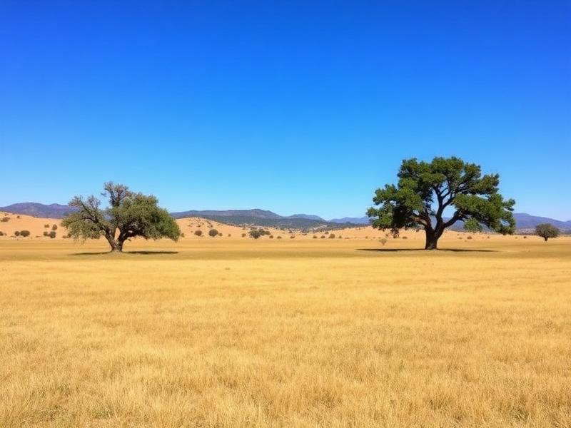 Rural pasture land in Fresno County