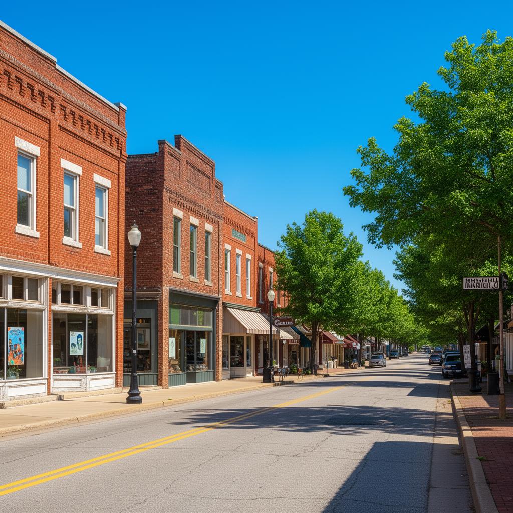 Historic downtown Mayfield Kentucky