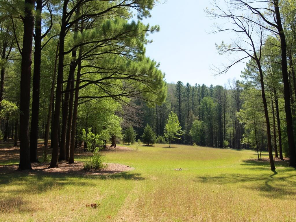 Wooded land parcel in Guilford County NC