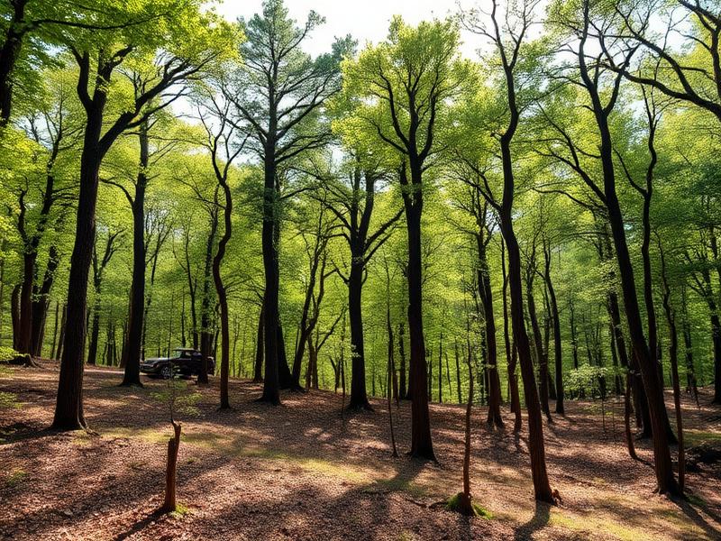 Wooded acreage for sale in Hall County Georgia