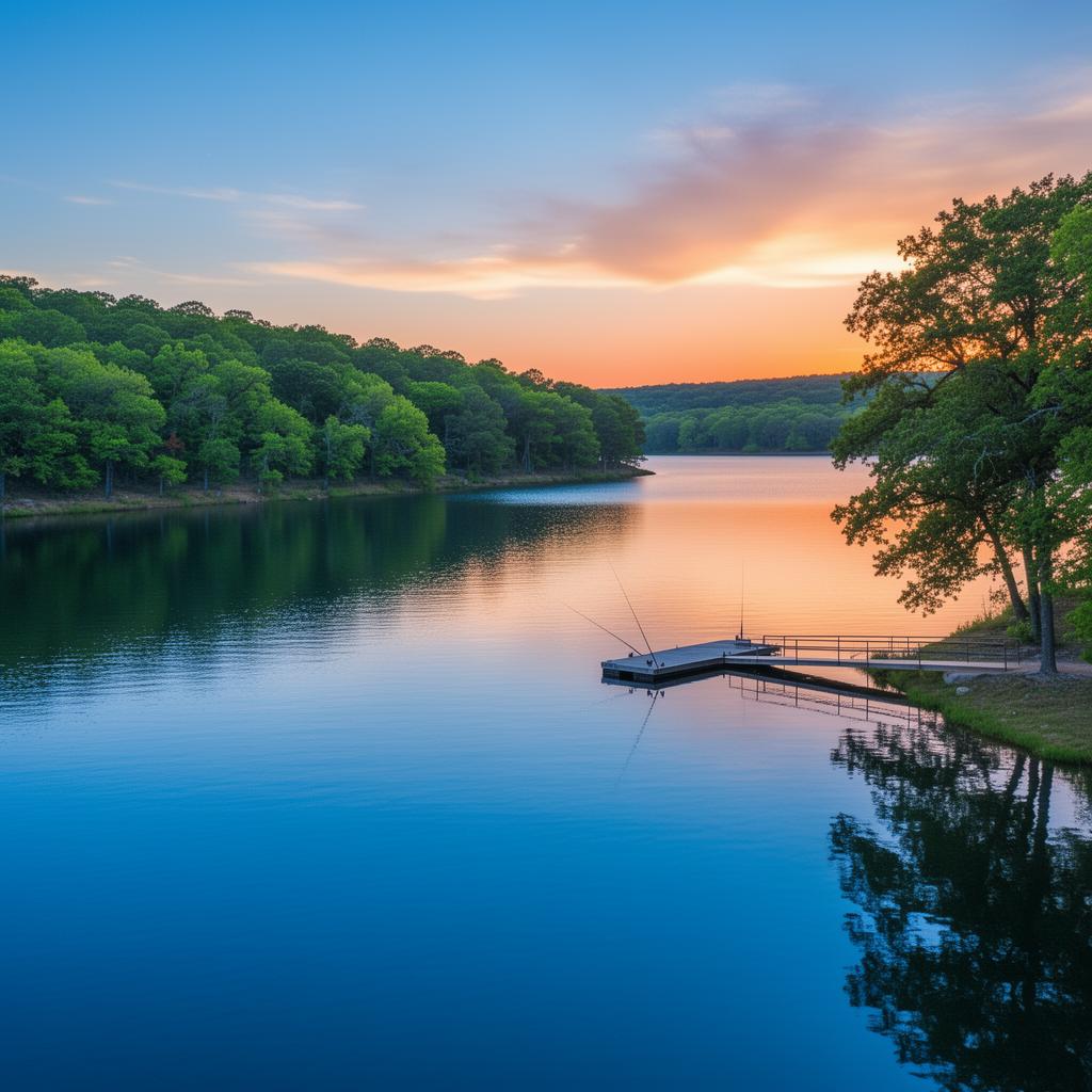 Cooper Lake State Park in Hopkins County Texas