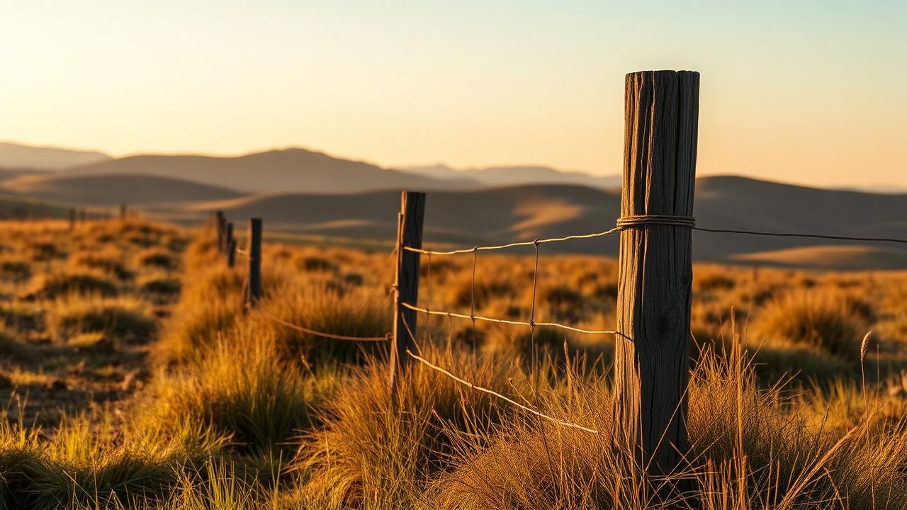 Beautiful inherited family land with rolling hills