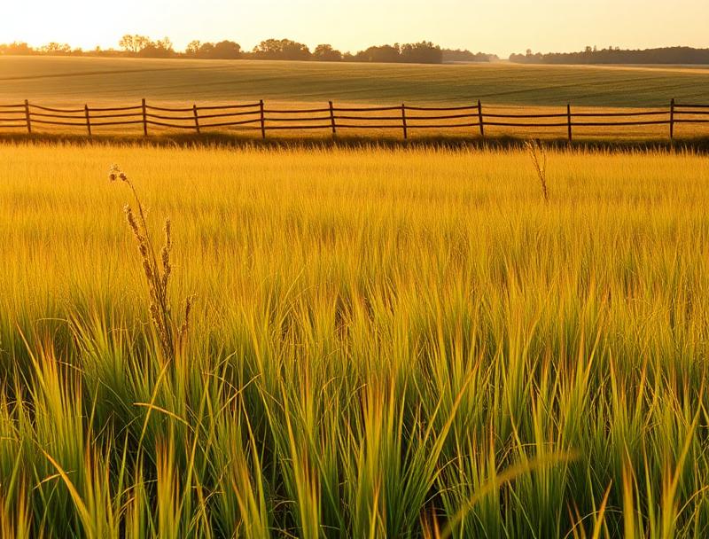 Open meadow land in Iredell County, NC