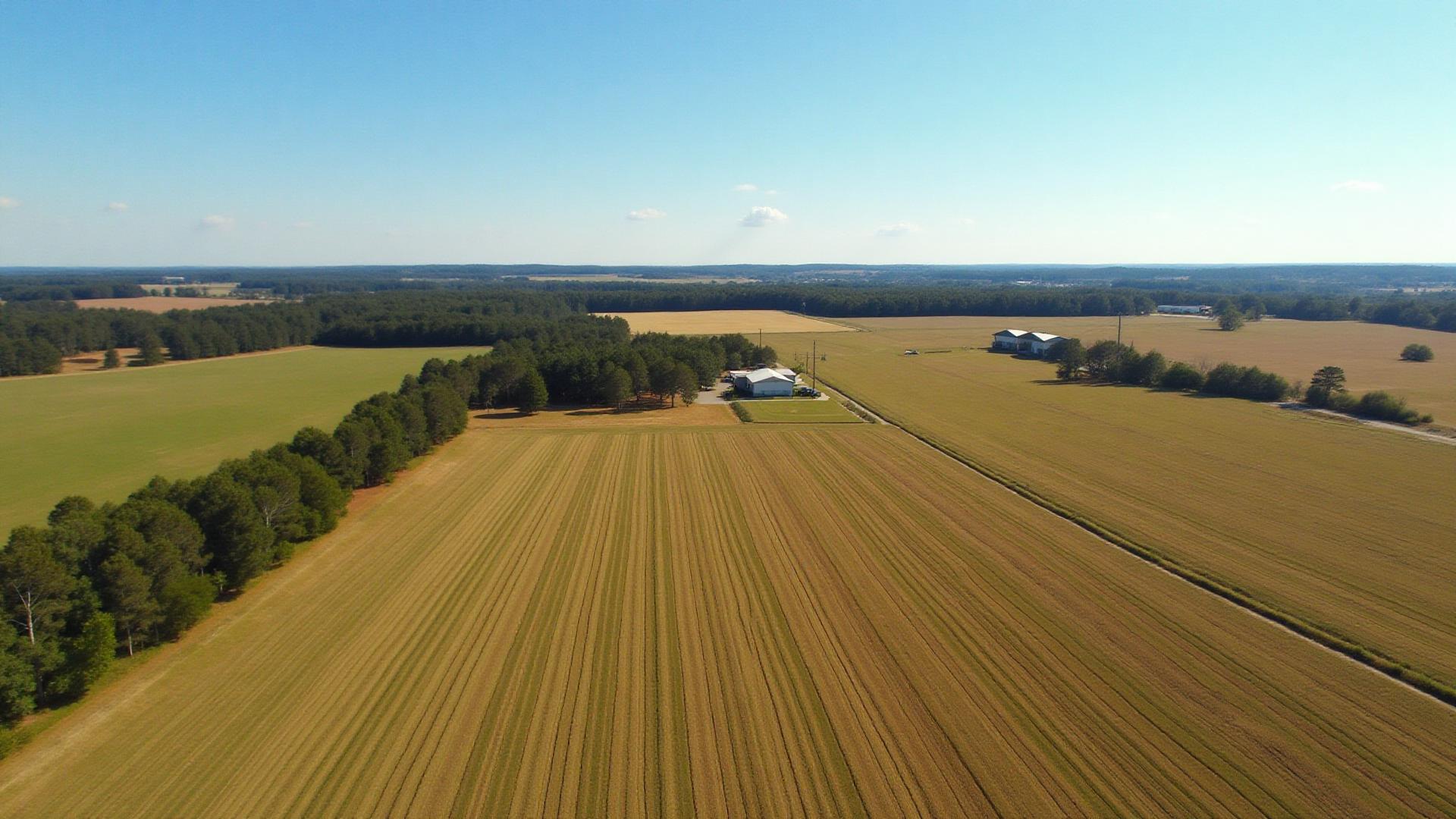 Agricultural farmland in Jackson County