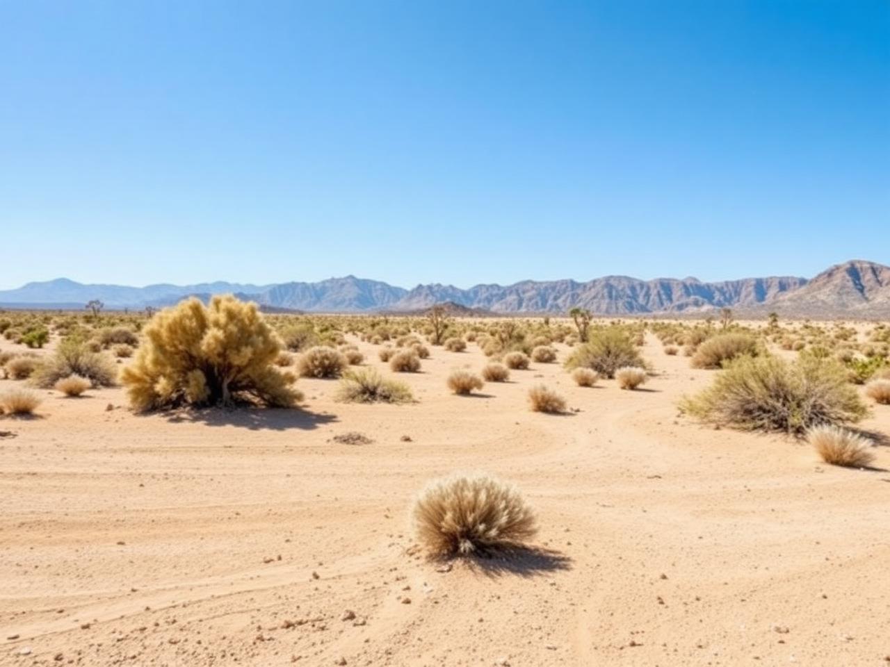 Desert land for sale in Kern County California