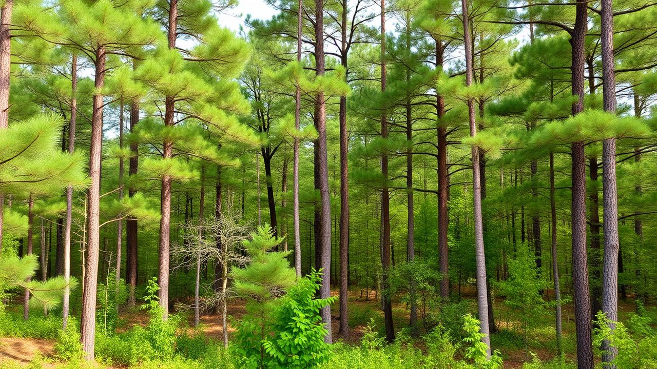 Wooded property in Laurens County South Carolina