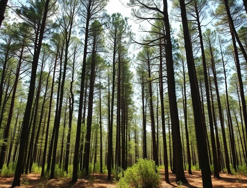 Pine forest property in Montgomery County