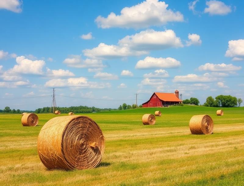 Farmland in Muhlenberg County Kentucky