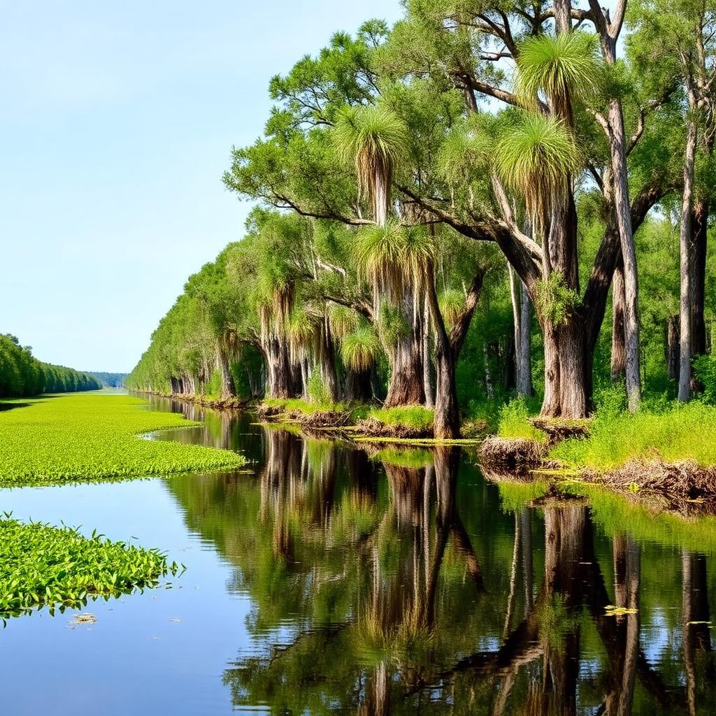 Dismal Swamp Canal scenic waterway