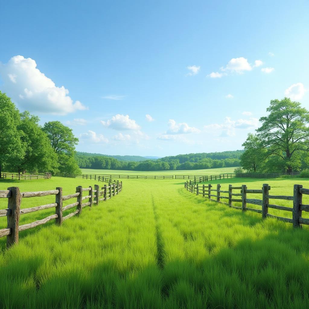Pasture land in Paulding County Georgia