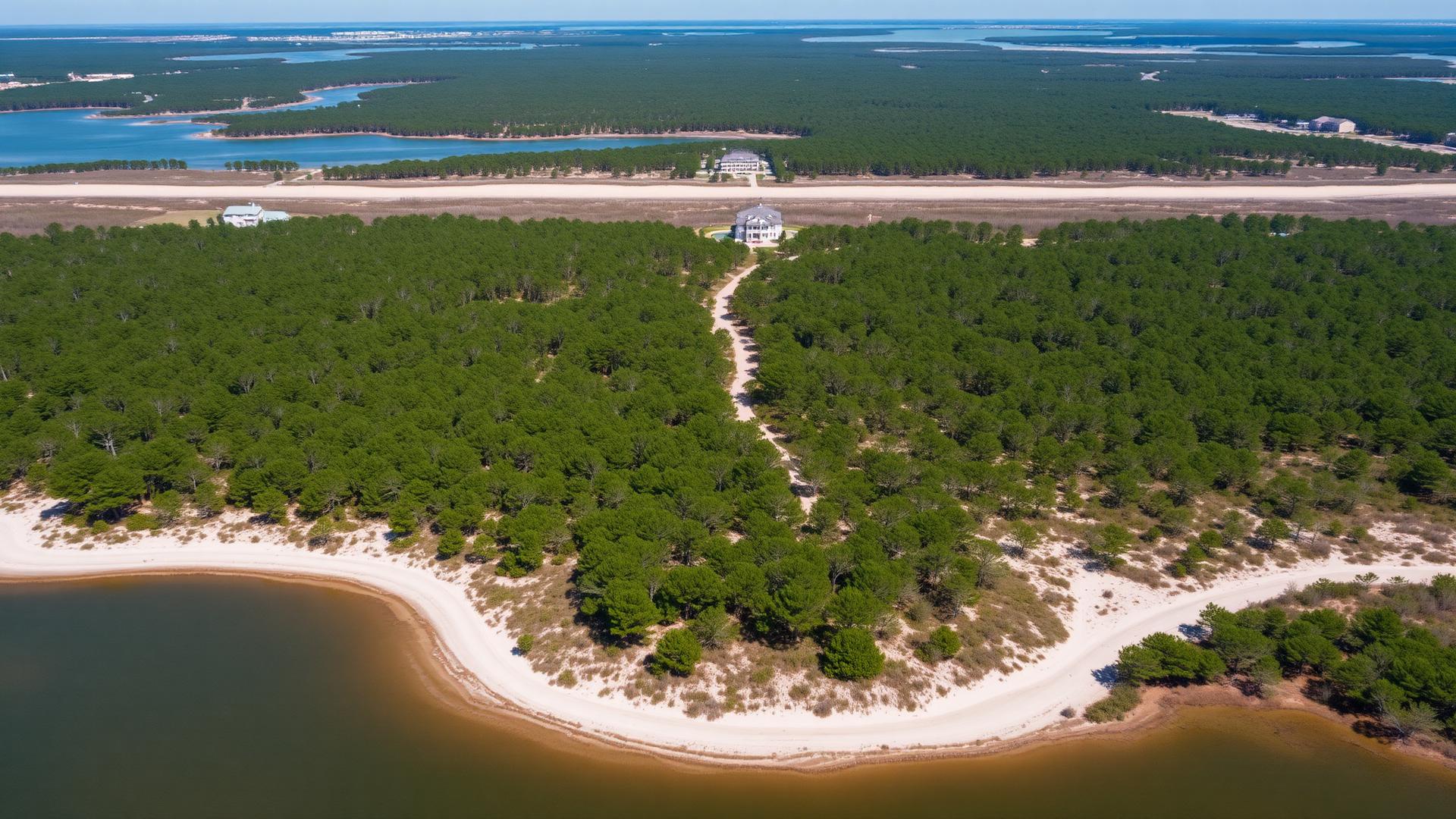 Coastal land for sale in Pender County North Carolina