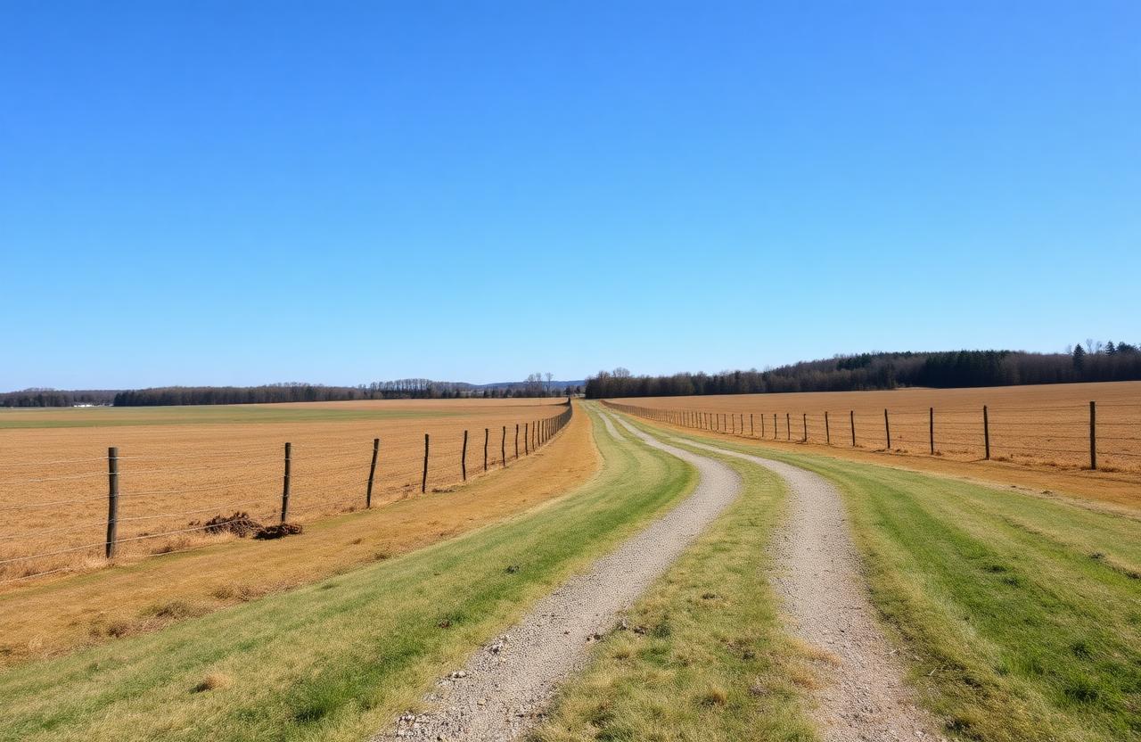 Open farmland in Prince William County