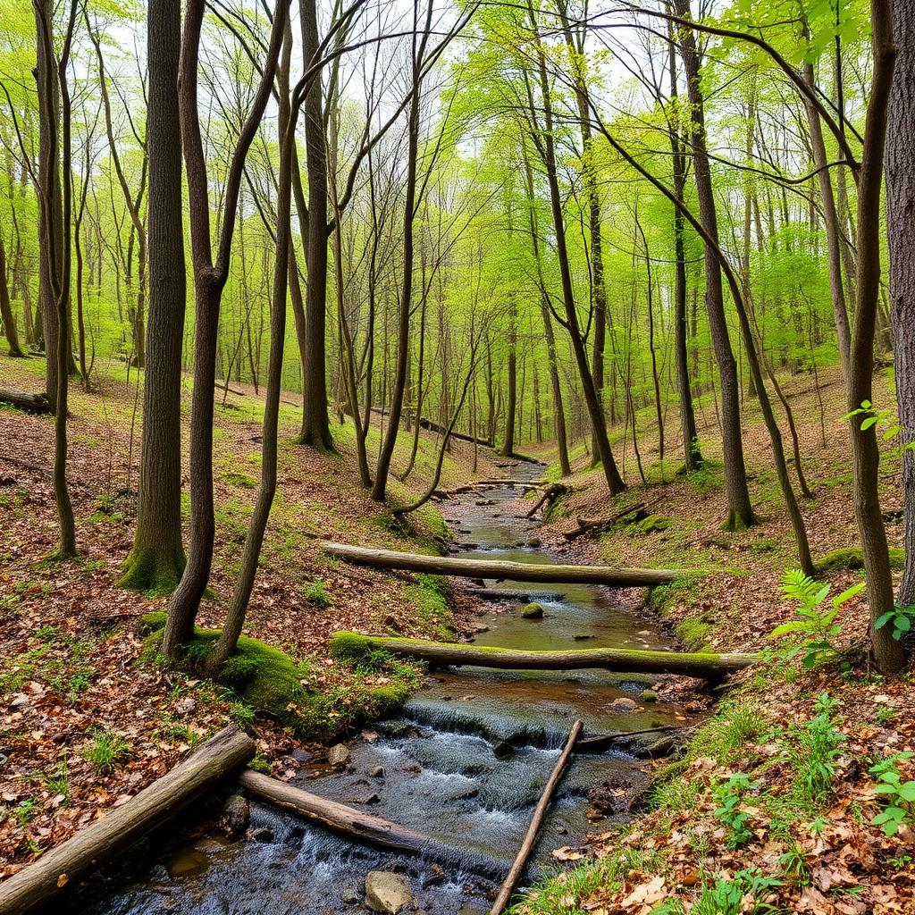 Wooded acreage with creek in Putnam County Tennessee