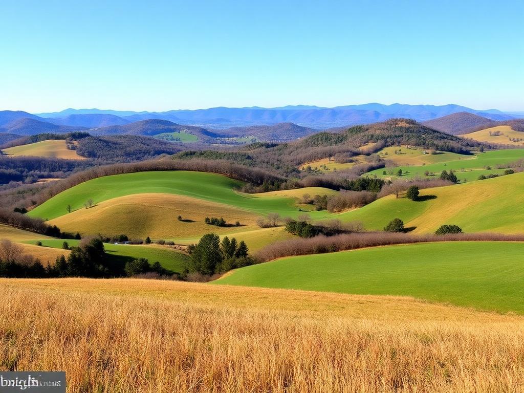 Roanoke Virginia land for sale with Blue Ridge Mountain views