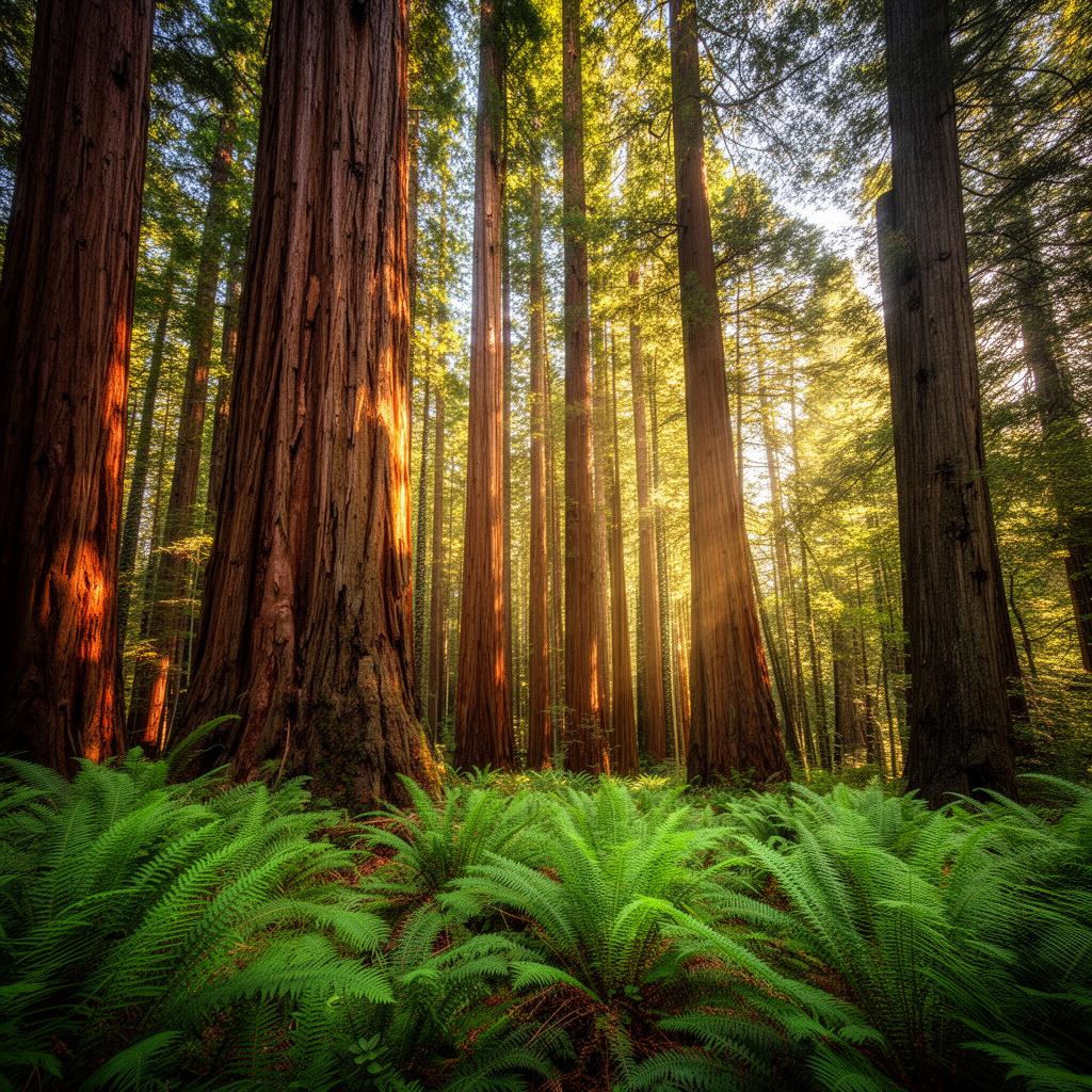 Santa Cruz County redwood forest land