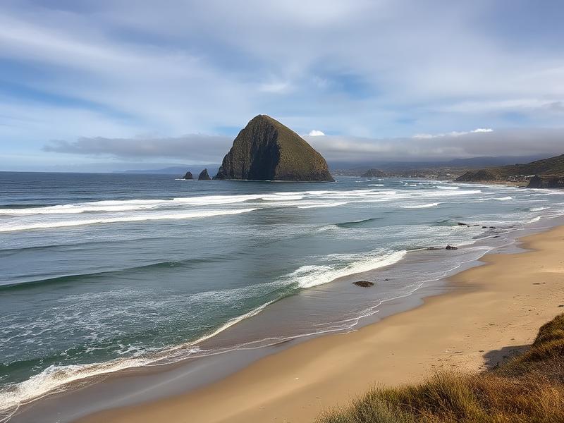 Morro Bay coastline in San Luis Obispo County California