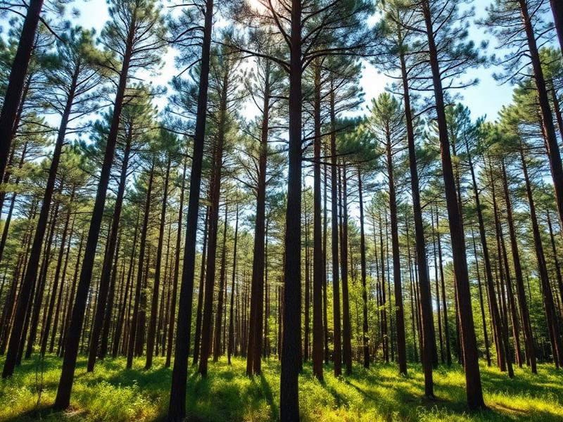 Smith County pine forest land