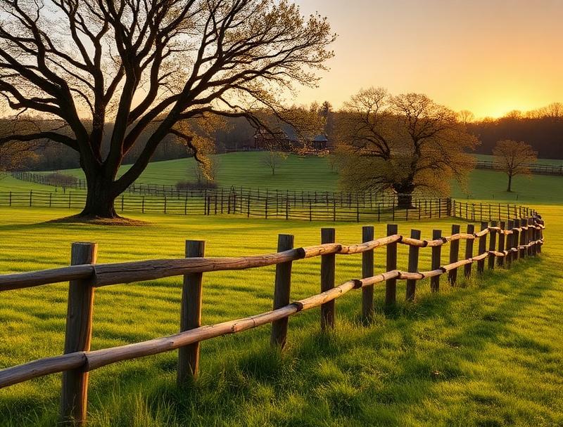 Virginia Piedmont farmland in Spotsylvania County