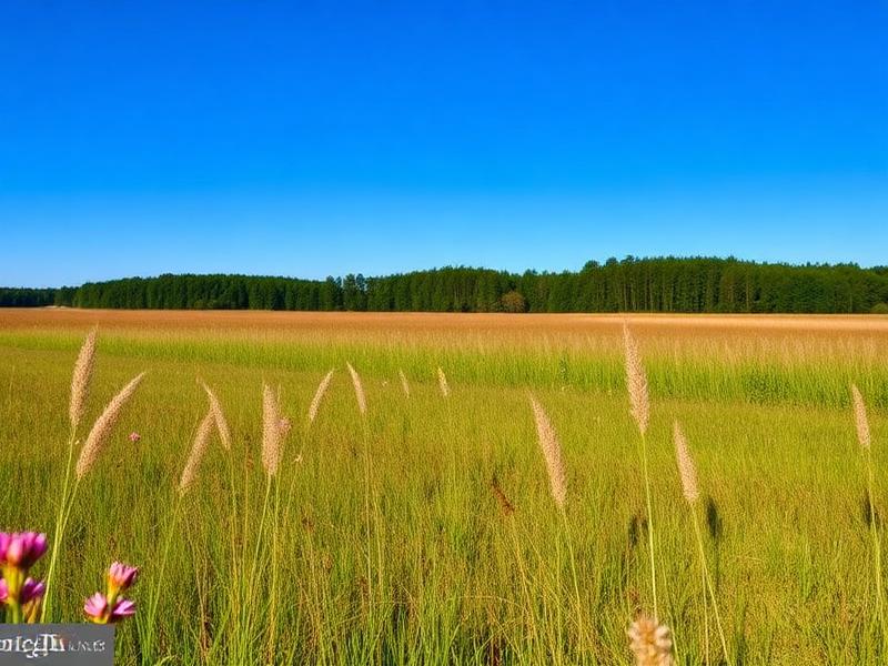 Open field land in Stafford County