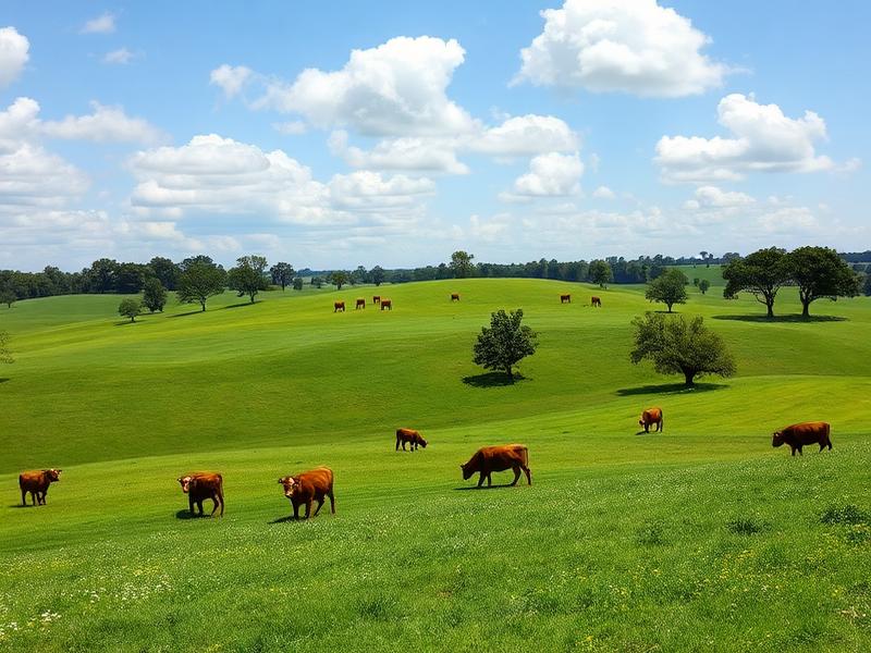 Agricultural farmland in Tallapoosa County Alabama