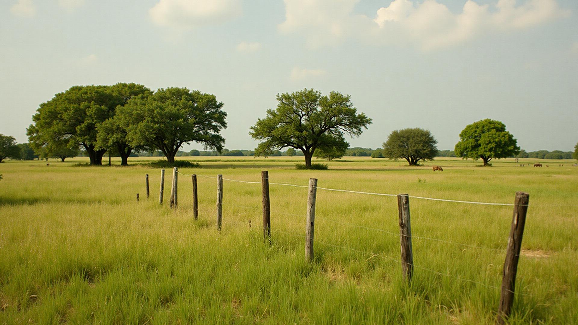 Texas farmland in Ellis County