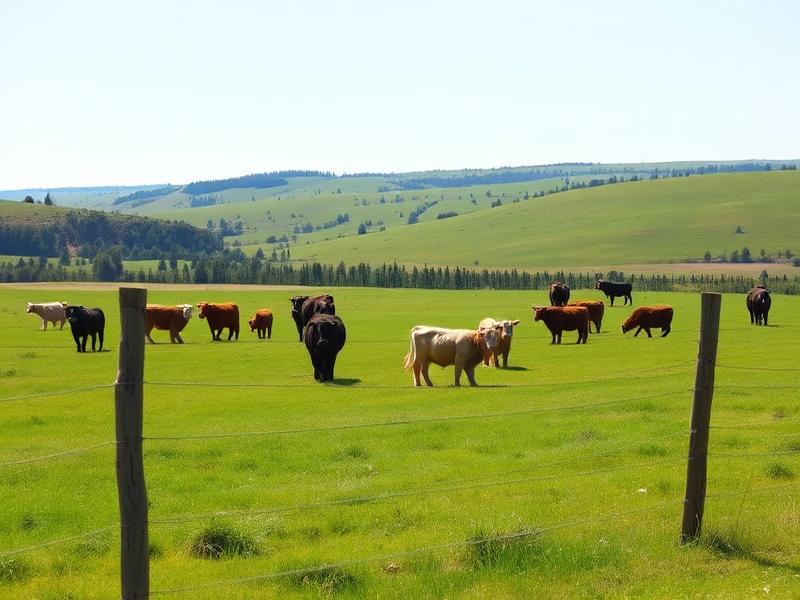 Ranch land with cattle in Tulsa County