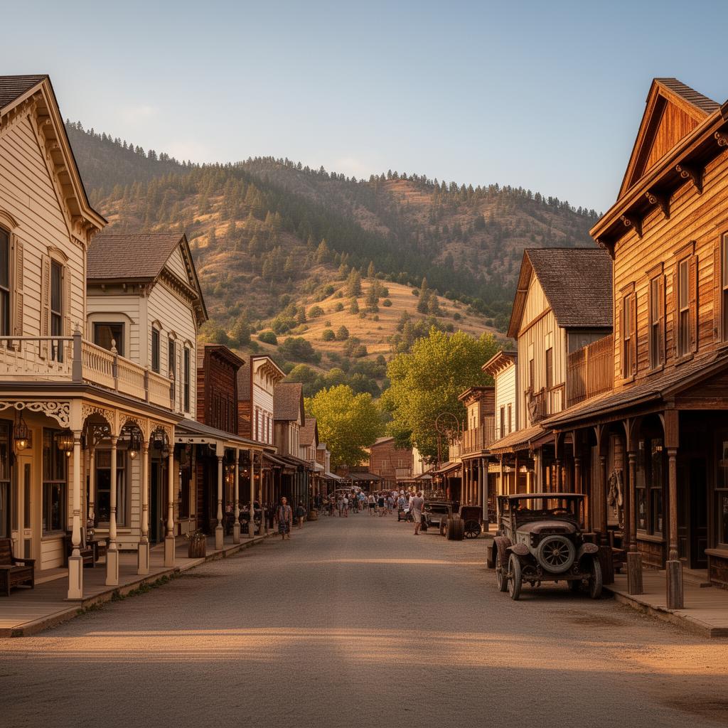 Historic Gold Rush town in Tuolumne County