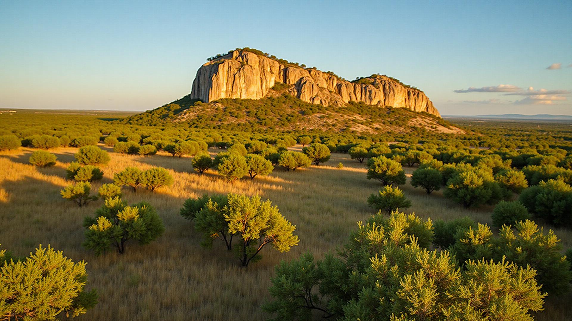 Uvalde County hunting land with native terrain