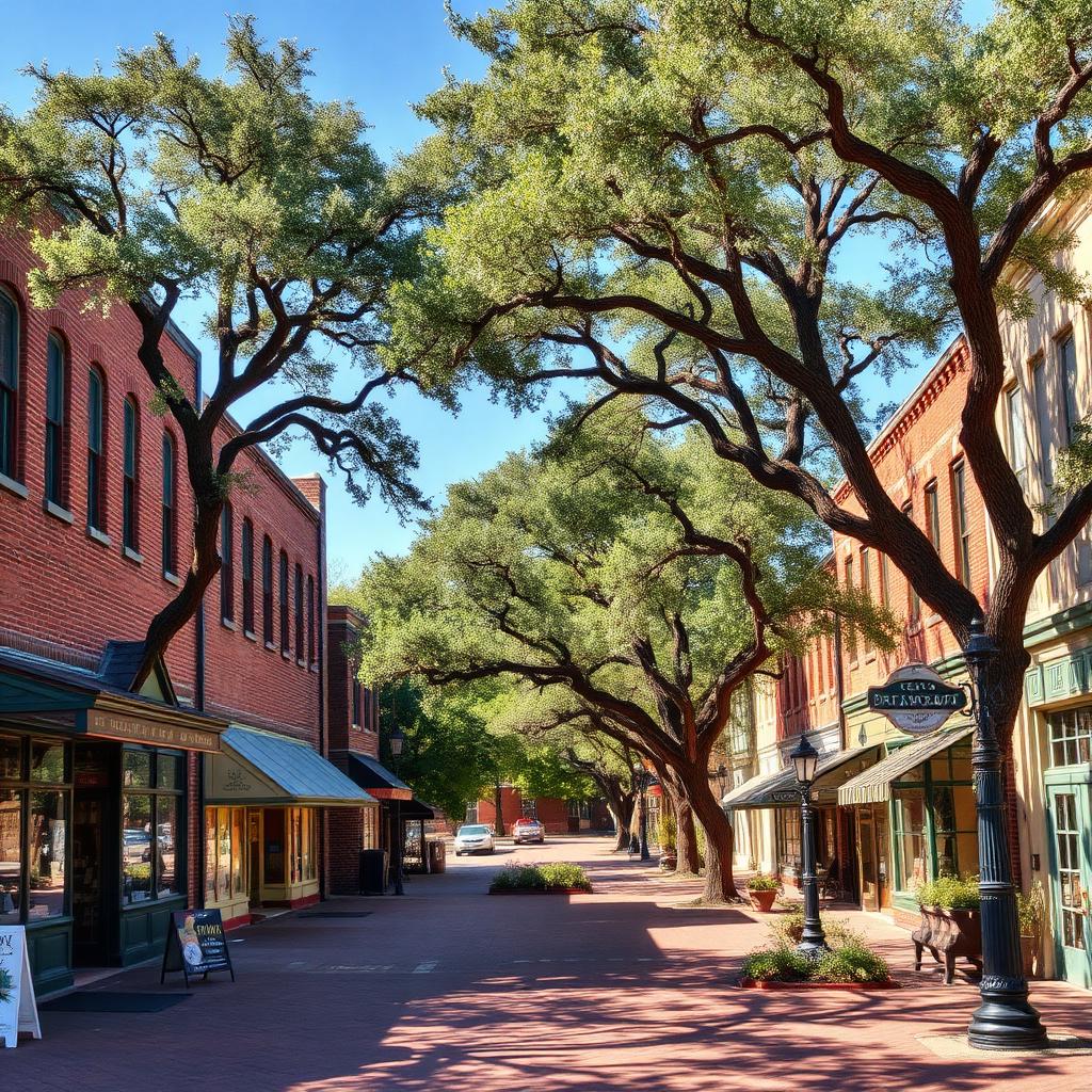 Historic downtown Canton Texas