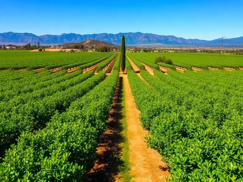 Ventura County agricultural orchard land