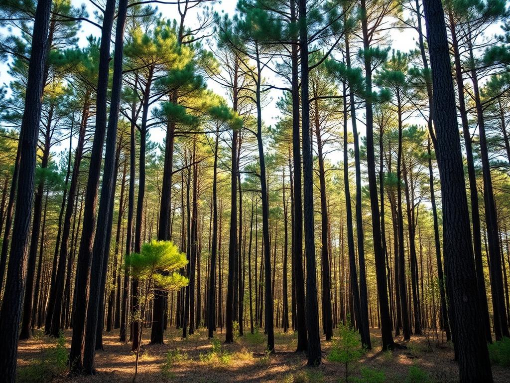 Timber land in Walker County