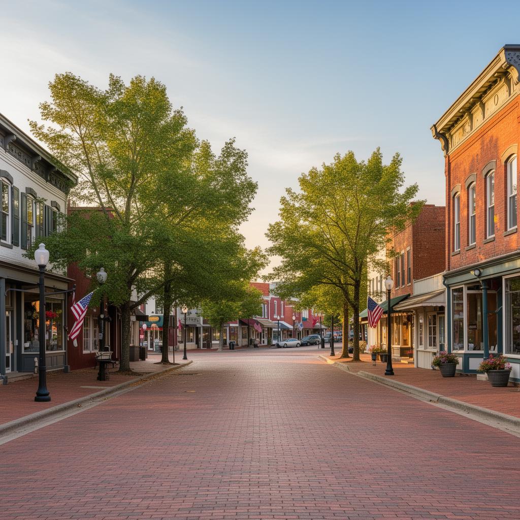 Historic downtown McMinnville Tennessee