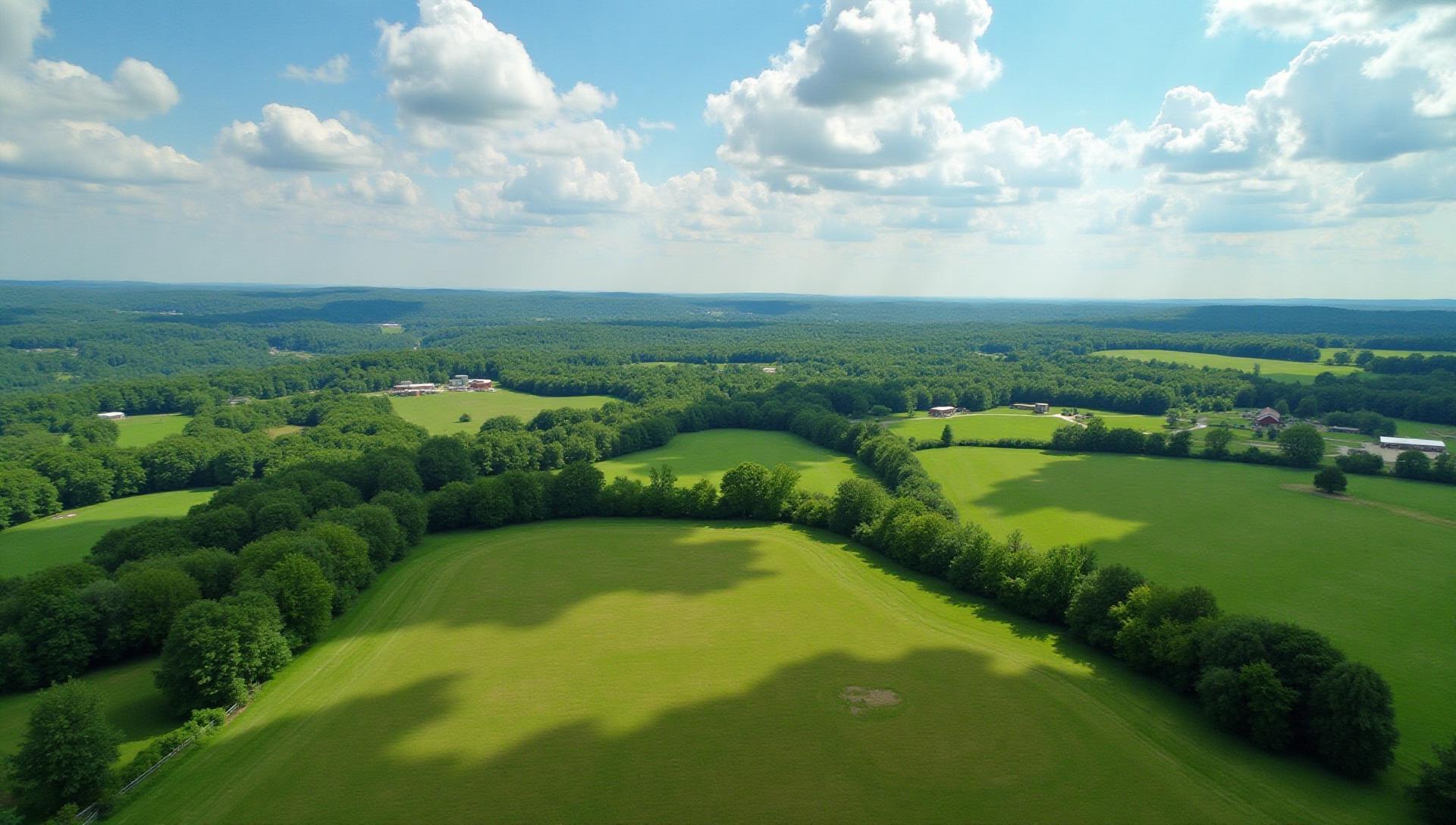 Beautiful farmland in Wilson County, Tennessee