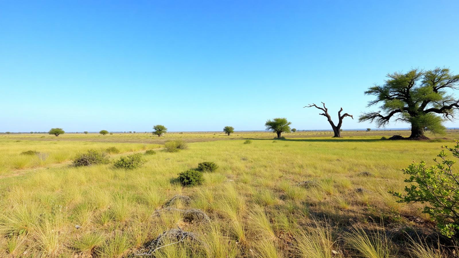 Vacant land with native vegetation in Wise County Texas