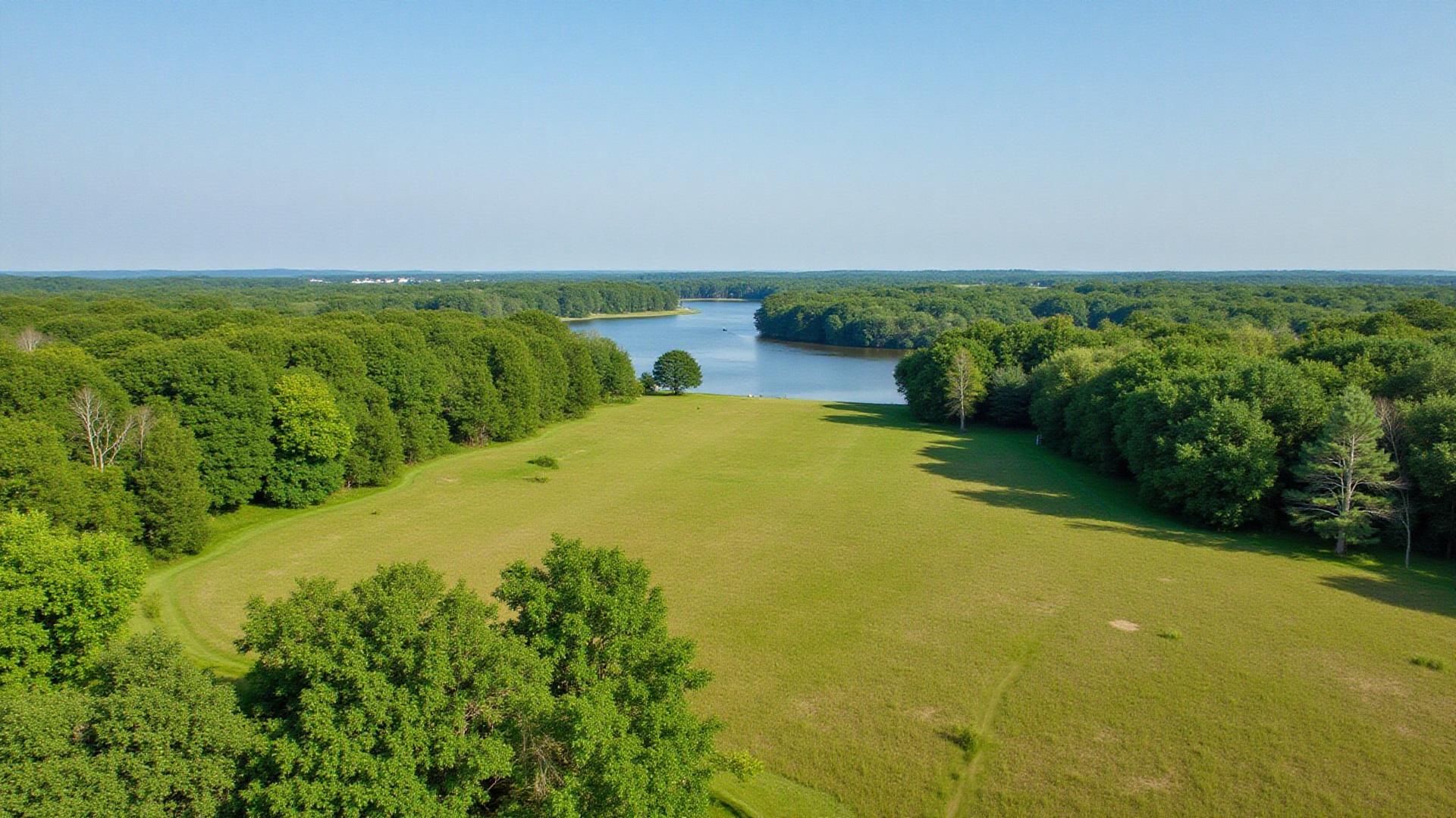 Scenic waterfront land for sale in York County, Virginia with Chesapeake Bay views